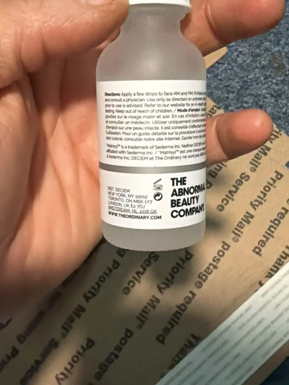 #315 The Ordinary Peptide Serums Set - Buffet & Matrixyl 10% + HA (30ml)